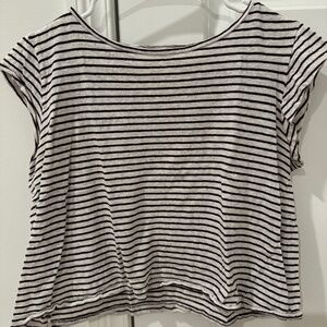 MADEWELL STRIPED T-SHIRT (SIZE MEDIUM)